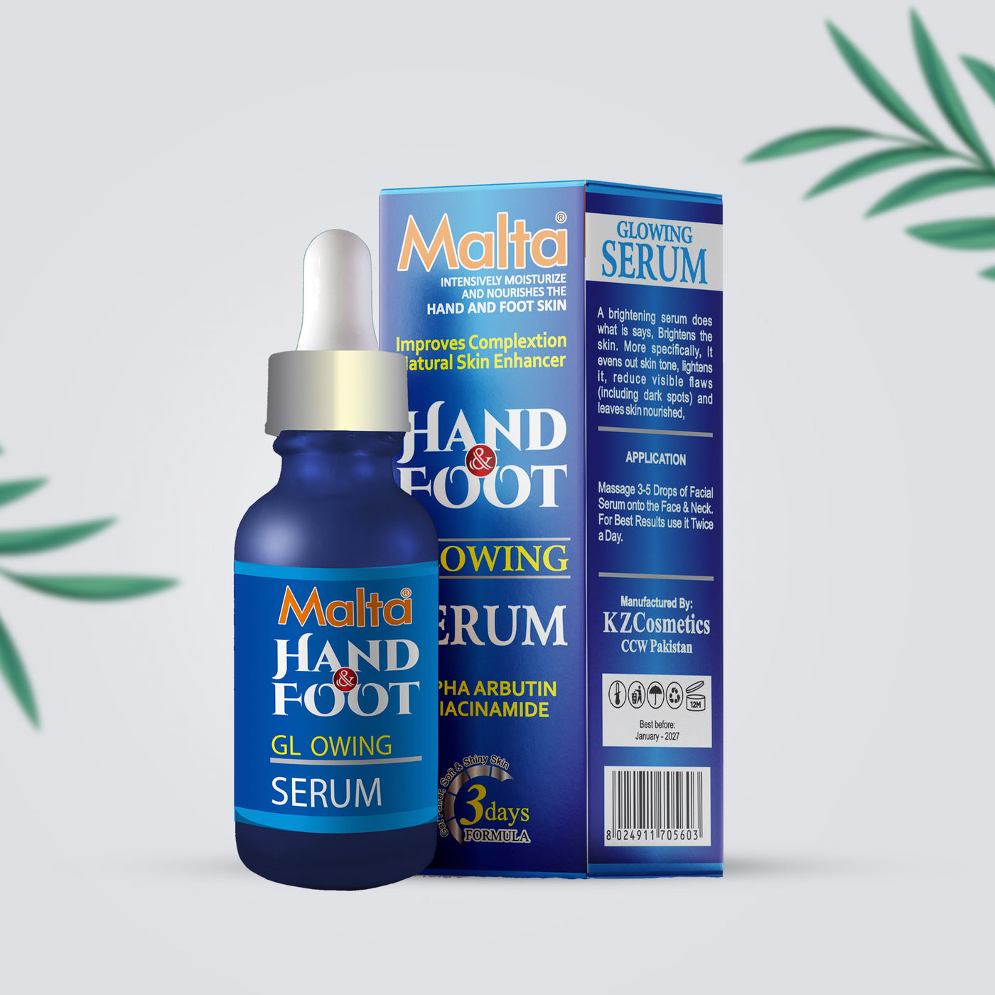 Malta Hand & Foot Glowing Serum