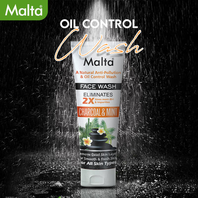 Malta Charcoal & Mint Face wash