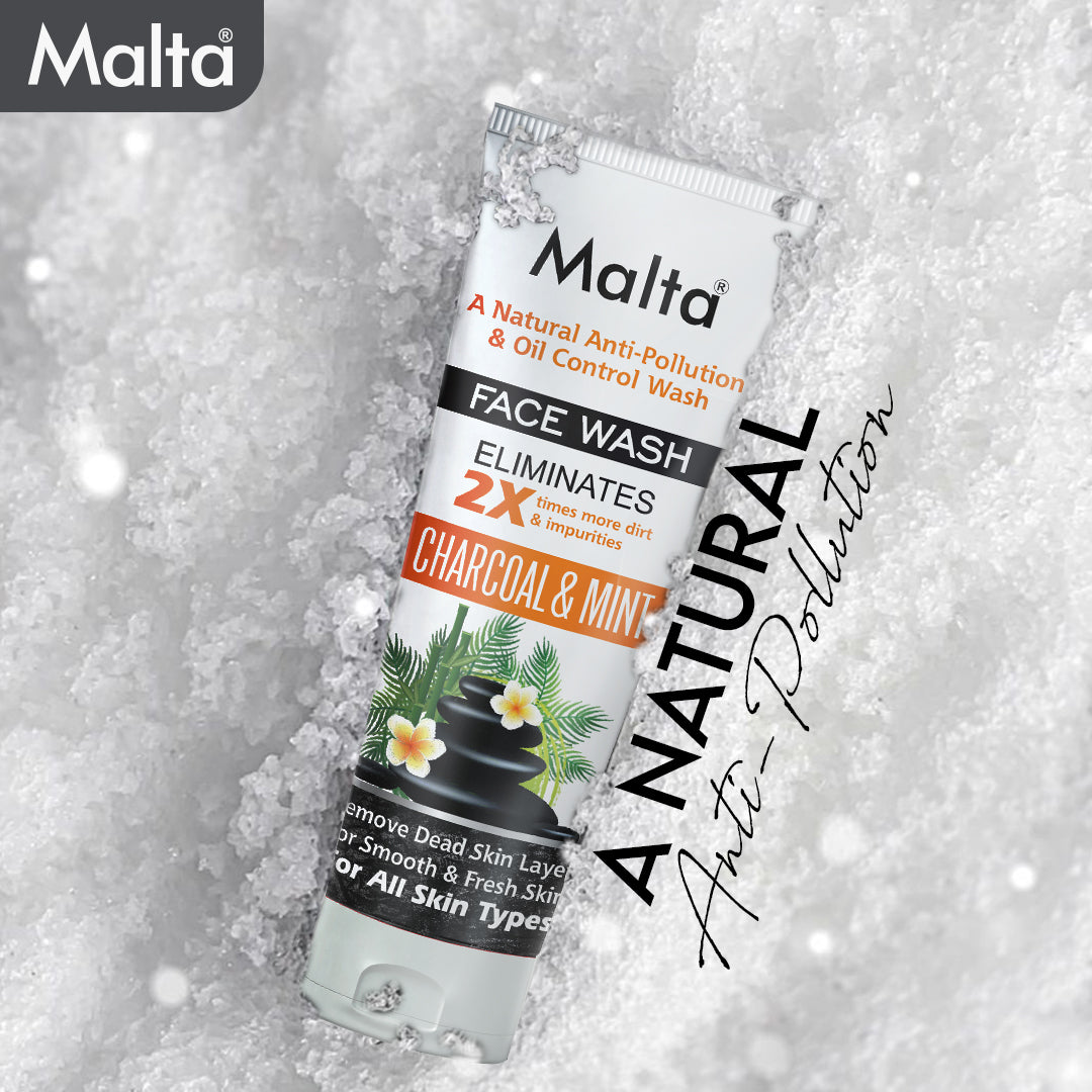 Malta Charcoal & Mint Face wash